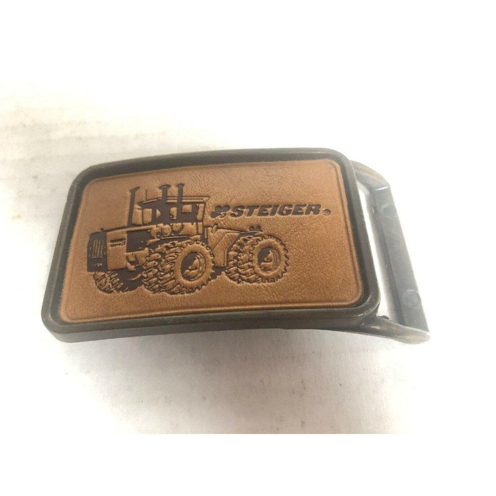 Steiger Leather Belt Buckle